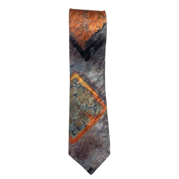 EUC -  Perucci Paris Silk Blend Tie - Picture 1 of 3